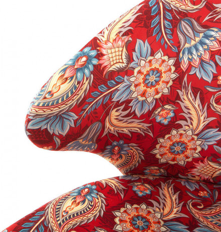 GARITA ES BRW Armchair Print Orient