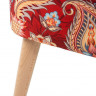 GARITA ES BRW Armchair Print Orient