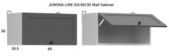 JUNONA LINE 180 BBL Kitchen Set Graphite