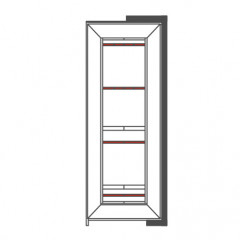 CORINO Right Rotating Cocktail Cabinet MEBIN