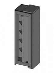 CORINO Right Rotating Cocktail Cabinet MEBIN