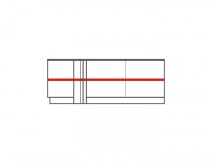 VIGO 3D Left Dresser MEBIN