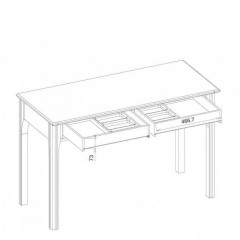 BARI MEBIN Dressing Table with Top