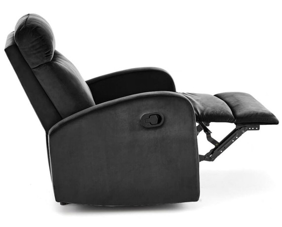 WONDER HALMAR Recliner Armchair Black