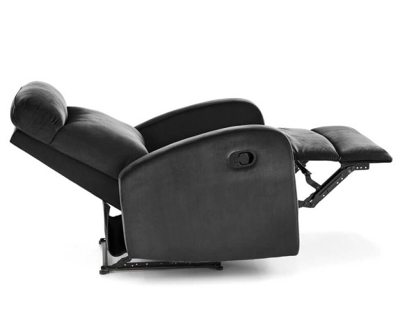 WONDER HALMAR Recliner Armchair Black