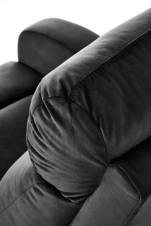 WONDER HALMAR Recliner Armchair Black