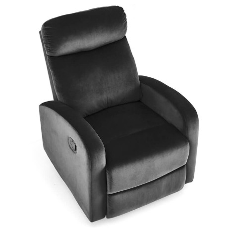 WONDER HALMAR Recliner Armchair Black