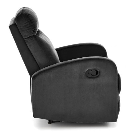 WONDER HALMAR Recliner Armchair Black