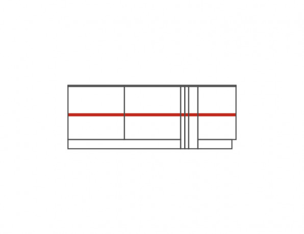 VIGO 3D Right Dresser MEBIN