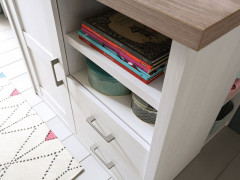 PRKW LUCA BABY BRW Cabinet with Changing Table
