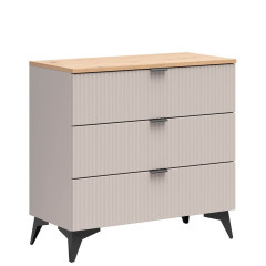 KOM3S VELTON BRW Chest of Drawers