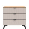 KOM3S VELTON BRW Chest of Drawers
