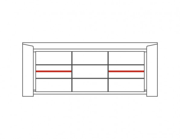 SEMPRE 2D3SZ Dresser MEBIN