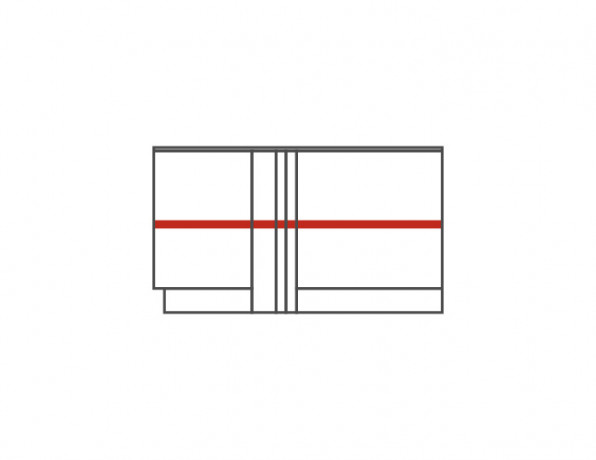 VIGO 2D Left Cabinet MEBIN