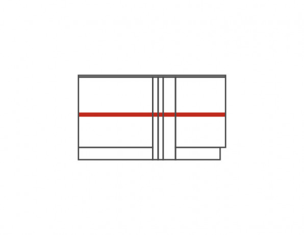 VIGO 2D Right Cabinet MEBIN