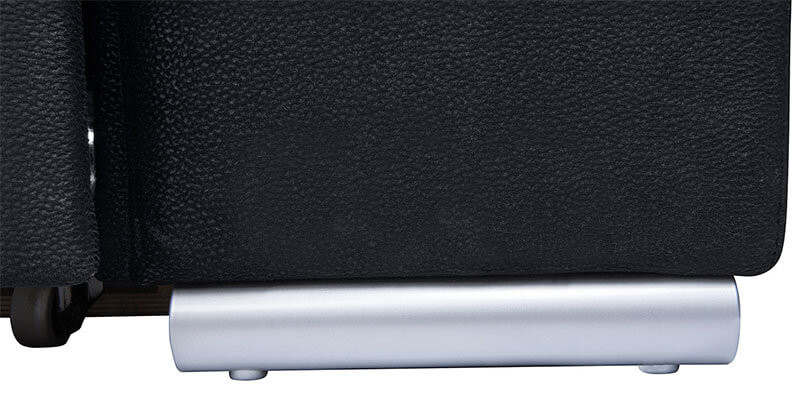 DARBY 2F BRW Corner Sofa Bed Black