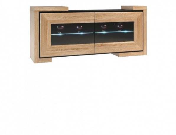 CORINO 2DS Wall Glass-Fronted Cabinet MEBIN